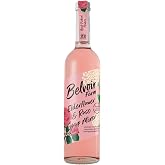 BELVOIR FRUIT FARMS Elderflower &amp; Rose Syrup Mixer 500ml - Floral Drink Mix, Made with Natural Elderflower and Rose Extracts, Perfect for Cocktails and Refreshing Drinks