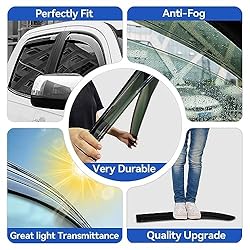Window Visors Rain Guards for 2004-2014 Ford F150