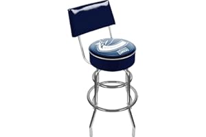 Trademark Global NHL Team Padded Bar Stool with Back