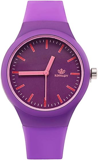 Relojes de Mujer de Moda Reloj de Marca Silicona de gelatina ...