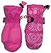 N'Ice Caps Kids Thinsulate Waterproof Geometric Print Winter Snow Mittens