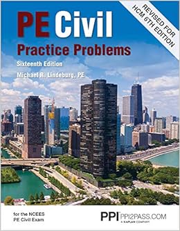 PE Civil Practice Problems