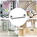 Sumnacon 12 Inch Bath Grab Bar with Anti-Slip Grip, Sturdy Stainless Steel Shower Safety Handle for Bathtub,Toilet, Bathroom,Kitchen,Stairway Handrail,Come with Mounted Screws