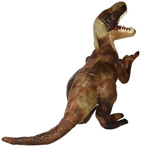 Wild Republic Dinosauria II Velociraptor Dinosaur Stuffed Animal, Multicolor, Size 17