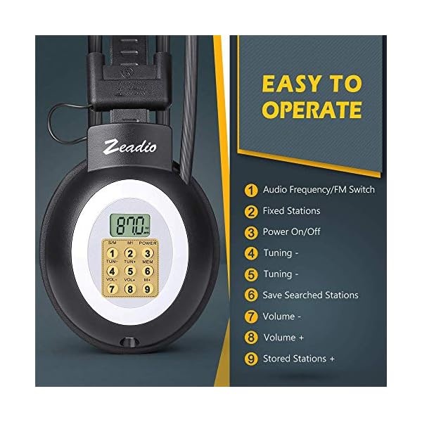 Zeadio-Walkman-Headphone-Radio-FM-Stereo-Headset-Radio-Receiver Zeadio Walkman Headphone Radio, FM Stereo Headset Radio Receiver