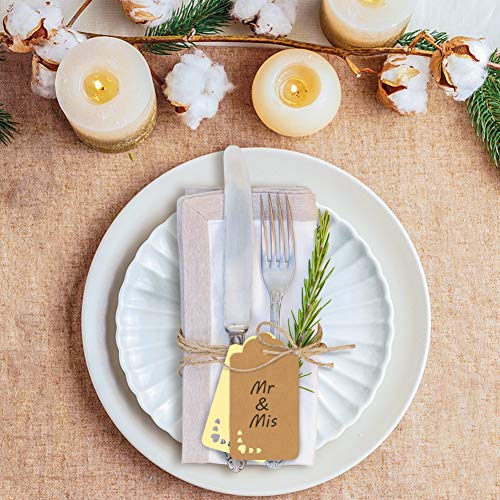 Koogel 200Pcs Gift Tags,20 Colors Tags with String Paper Tags Coloured Gift Tags for Gifts Arts and Crafts Wedding Holiday