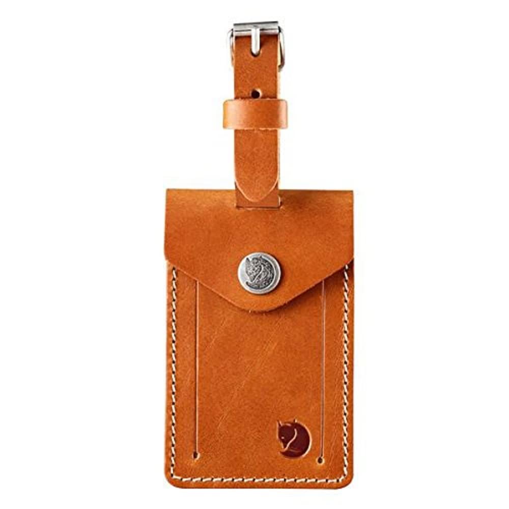 Fjällräven Leather Luggage Tag Wallets and Small Bags - Brown, One Size