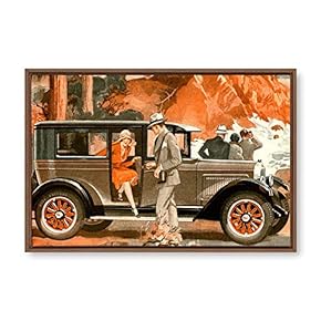 Framed Canvas Wall Art for Living Room, Bedroom Classical Theme Canvas Prints for Home Decoration Ready to Hang - 16x24 inches