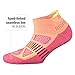 Balega Women's Enduro V-Tech No Show Socks (1 Pair) (2017 Model), Bubble Gum Pink, Small