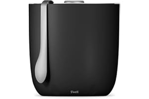 S'well Ice Bucket with Tongs, 68oz, Onyx