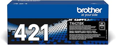 Brother TN-421BK Toner Cartridge Black Standard Yield 1 Pack