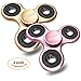 2 Pack Scrub Surface Fidget Spinner Toy, Spin 2-3 Min EDC Hand Figets Spinners Prime Tri-Spinner for Kids Adults, Relieves Stress Desktop Cool Gadgets, Fiddle Spinner for ADD ADHD Anxiety Autism