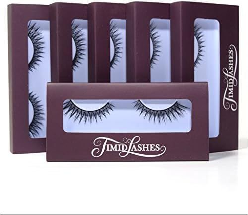 Electra by Timid Lashes | Six-Pack Premium Quality False Eyelashes