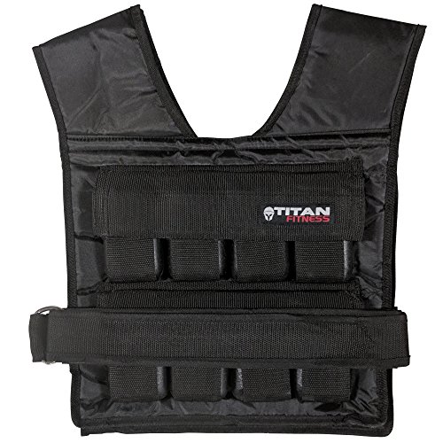Titan Adjustable Weighted Vest 40 LB