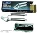 Platinum Products #1 Garlic Press and Peeler Set Stainless Steel Mincer and Silicone Tube Roller FDA Approved Made from the Best Stainless Steel on the Market 18/10 304 Used by Professionals Worldwide