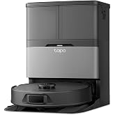 Tapo RV50 Pro Omni Robot Vacuum and Mop with Self-Emptying Dock | LiDAR + Dual-Laser, 15000Pa Suction, Anti-Tangle System for Pet Hair, DeepEdge Mopping, Self-Cleaning, Obstacle Avoidance