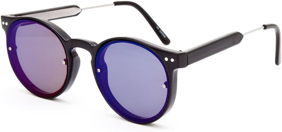 SPITFIRE SUNGLASSES Post Punk Sunglasses, Black Combo