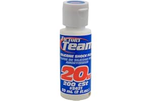 Team Associated 5421 20 Weight Silicone Shock Oil, 2-Ounce