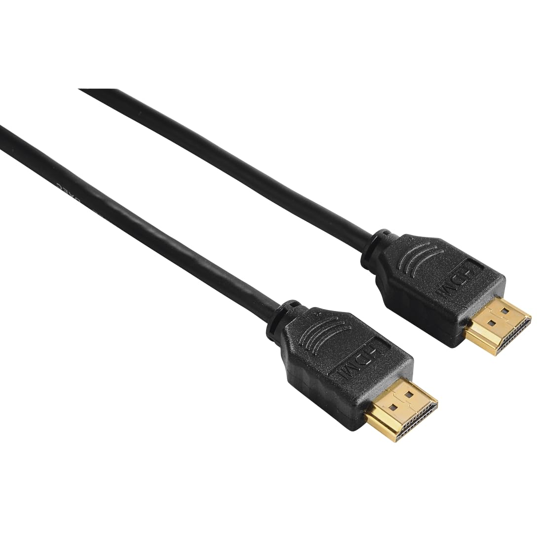 Hama HDMI Cable HDMI Male Cable 10.2 Gbps 1080p Full HD Gold-Plated 3 m Black
