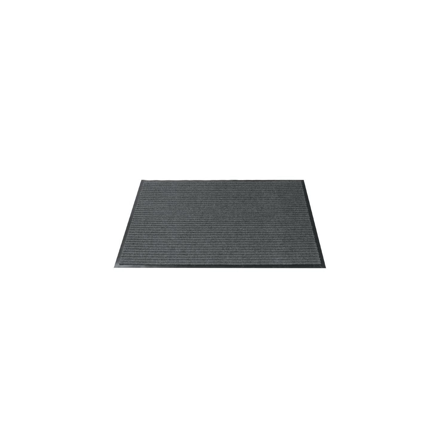 Jantex Entrance Mat Steel Colour 1500 x 900mm - Washable Design, Anti-slip Base for Indoor or Outdoor GH059