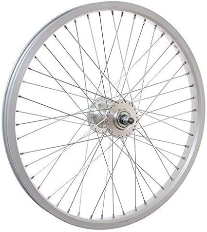 Firecloud Cycles Vorne Alexrim 20 Bmx 10mm Starrachse 48 Breiten Speichen Fahrrad Rad Silber Amazon De Sport Freizeit