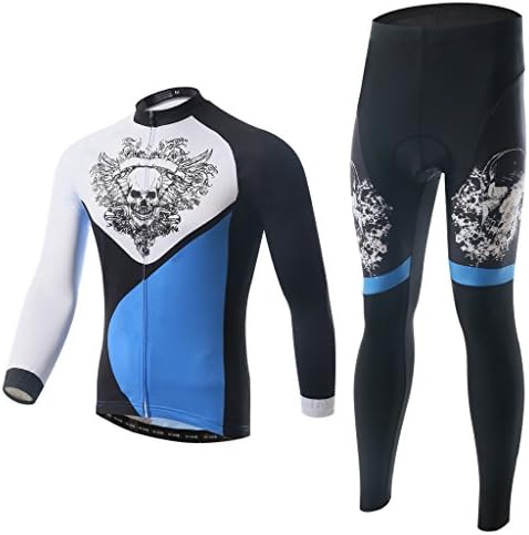 LongSpoz Spoz Men Cycling MTB Fashion Gel Padded Jersey Set