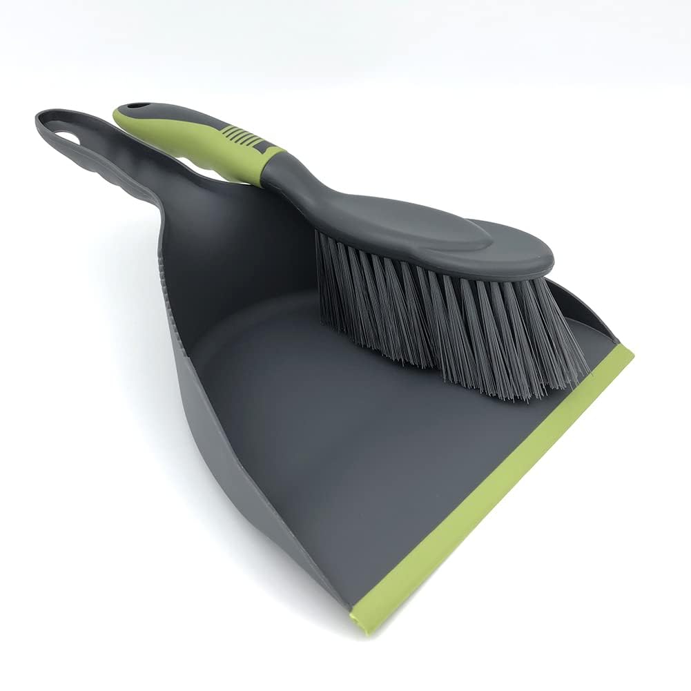Dust pan Broom - Dust Pans with Brush,Hand Broom and Dustpan Set,Dustpan and Brush Set,Handheld Dustpan are Used to Clean Kitchens, Floors, Tables, Animal Cages.