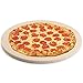 FIRECOW Heavy Duty Ceramic Pizza Grilling Stone 15 Inch Round Baking Stone Pizza Pan Perfect for Oven BBQ and Grill Thermal Shock Resistant Durable and Safe 6.5lbs