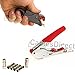 RG6 Coaxial Wire Stripper Crimper Tool Set Kit, Connectors, Tool, Rotary Stripper (20 Connectors)