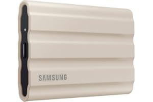 SAMSUNG T7 Shield 1 To, SSD portable, jusqu'à 1050 Mo/s, USB 3.2 Gen2, robuste, certifié IP65, pour créateurs de contenu et j