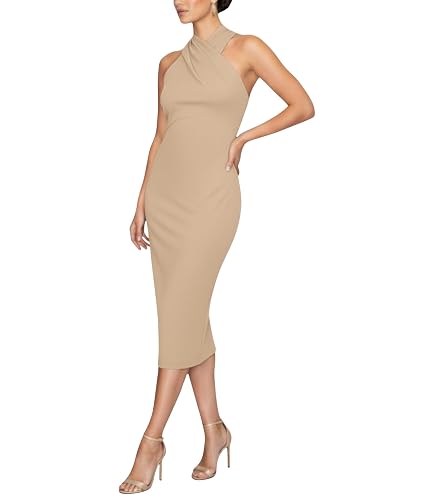 RACHEL Rachel Roy Women's Marcella Elegant Off-Shoulder Bodycon Midi Cocktail Party Dress, Black Fall Floral, X-Small : Clothing, Shoes & Jewelry