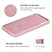 JASBON Case for iPhone X/iPhone Xs, [7FT Drop Protection] [Soft Anti-Scratch Microfiber Lining] Liquid Silicone Gel Rubber Phone Case, Full Body Drop Protection Cover Case, 5.8 inch, Sand Pink