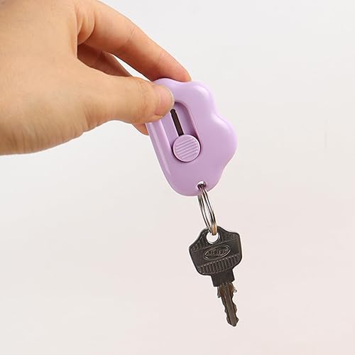 Box Cutters Pack Retractable Letter Opener, Adorable Cloud