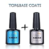 Gel Base And Top Coat Soak Off UV LED Nail Art Gel Polish Base And Top Coat by Ukiyo