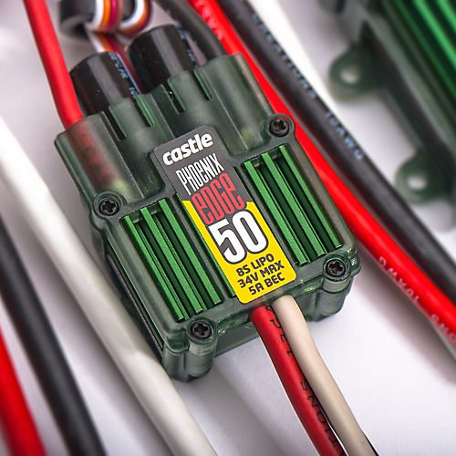 Castle Creations PHX Edge 50-50 Amp Electronic Speed Controller with 5 Amp BEC