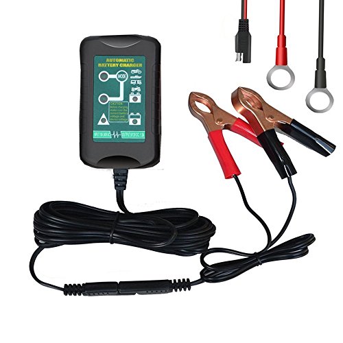 6V/12V 1.5Amp lead-acid battery charger for All types of ATV Motorcycle Automotive Marine RV AGM Gel cell Batteries - Thumbnail 5