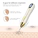 Spot Eraser Pro, Xpreen Professional Mole Tattoo Remover Pen for Skin Tag Freckles Dark Spot Skin Pigmentation with Replaceable Needles & USB Charging
