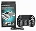 LotFancy 2.4G Wireless Mini Keyboard Mouse Touchpad Combo for PC/Google Android TV Box/Xbox 360/PS3/HTPC/IPTV, Black