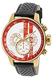 Invicta Men's 19906 S1 Rally Analog Display Japanese Quartz Black Watch
