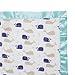 aden + anais Issie Security Blanket; 100% Cotton Muslin; Satin Trim; 2-pack; High Seas - Whales
