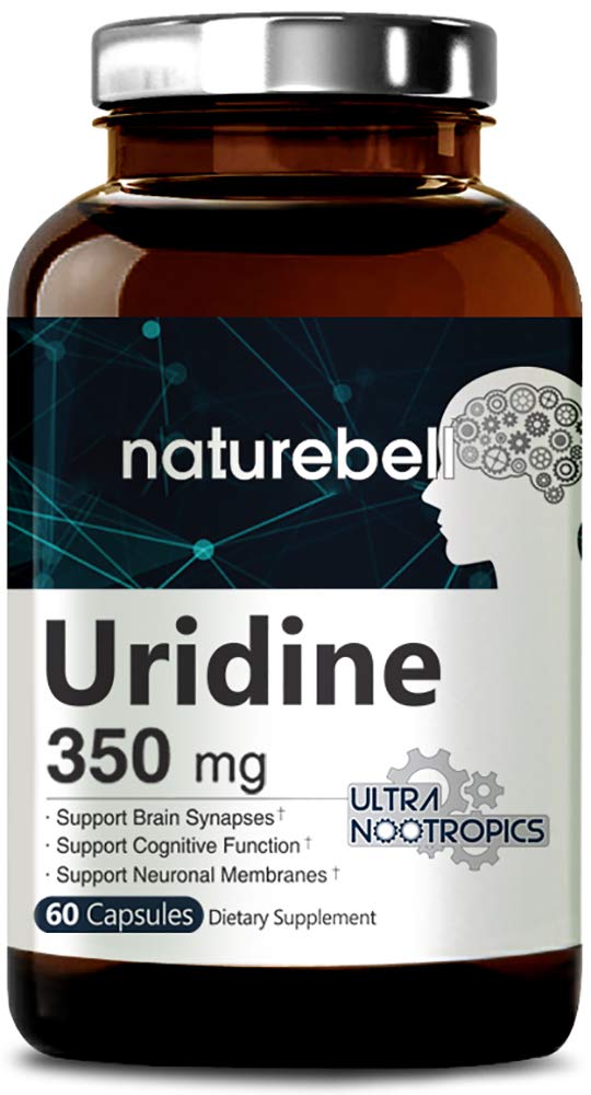 NatureBell Uridine Monophosphate, Choline Enhancer, 350mg, 60 Capsules
