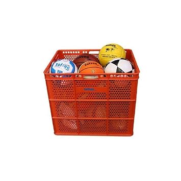 Softee 24109.007 Carro Porta balones Banasta, Naranja, S: Amazon ...