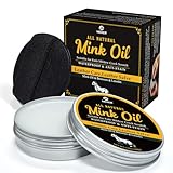 MEKER Mink Oil for Leather Boots, Leather