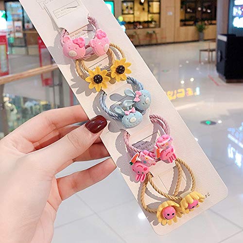 Amazon Com Sunflower 10pcs Set Girls Cute Cartoon Animals Fruit