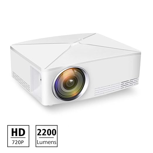 YSCCSY Proyector Mini LED 1280x720 portátil HD HDMI Video 3D LCD ...