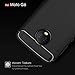 Moto G6 Case with HD Screen Protector, Ucc Frosted Shield Luxury Slim TPU Bumper Cover Carbon Fiber Design and Anti-Scratch and Non-Slip Case Cover for Moto G6 (Black)