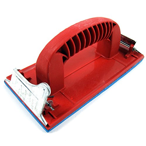 Sanding Paper Holder Hand Sander Plasterboard Filler DIY Tool Red New 183 x 88mm