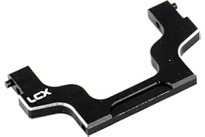 LCX Racing 1/24th RC Crawler Car CNC Machined Aluminum Rear Body Mount Rear Bumer Mount for Axial SCX24 B-17 AXI00004 C10 AXI00001, Upgrades Parts Accessories