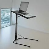 Azuma Folding Laptop Table 43x43cm Tilt Top Adjustable Height 61/67/73cm view 4
