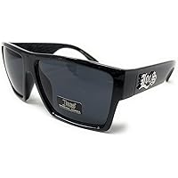 Amazon.com: LOCS Hardcore Shades LOCS 91010 Black Sunglasses
